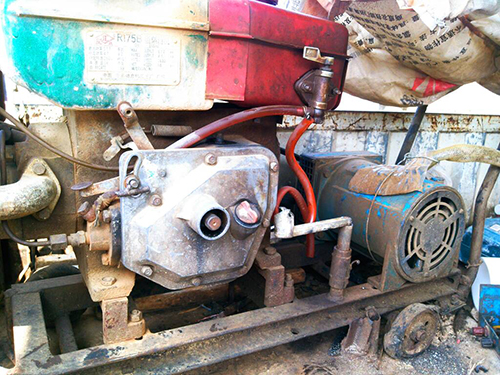 献县单杠柴油机发电机出租